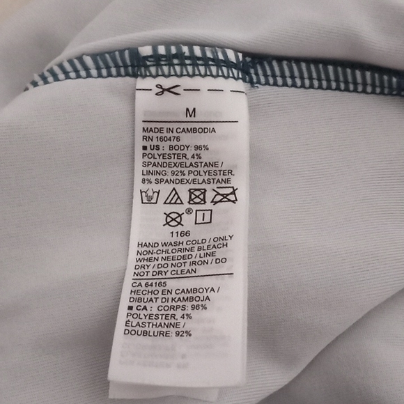 Dark Teal One Piece Medium - Picture 5 of 6